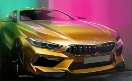 2020 BMW M8 Competition Coupe Design Sketch Wallpapers 450x275 (303)