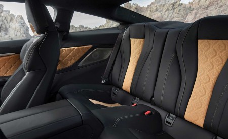 2020 BMW M8 Competition Coupe Interior Rear Seats Wallpapers 450x275 (282)