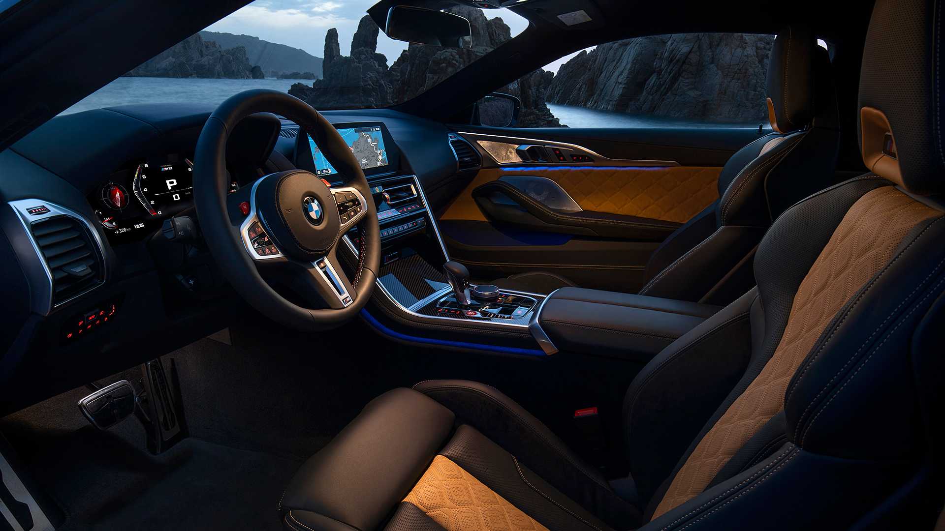 2020 BMW M8 Competition Coupe Interior Wallpapers #288 of 305