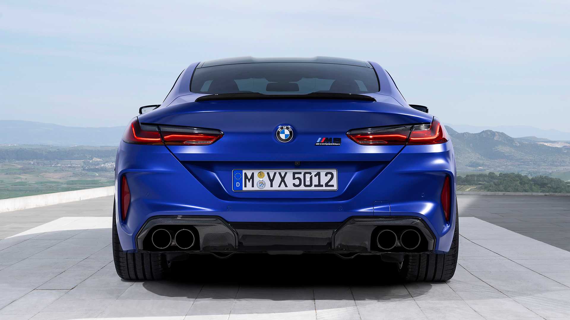 2020 BMW M8 Competition Coupe Rear Wallpapers #269 of 305