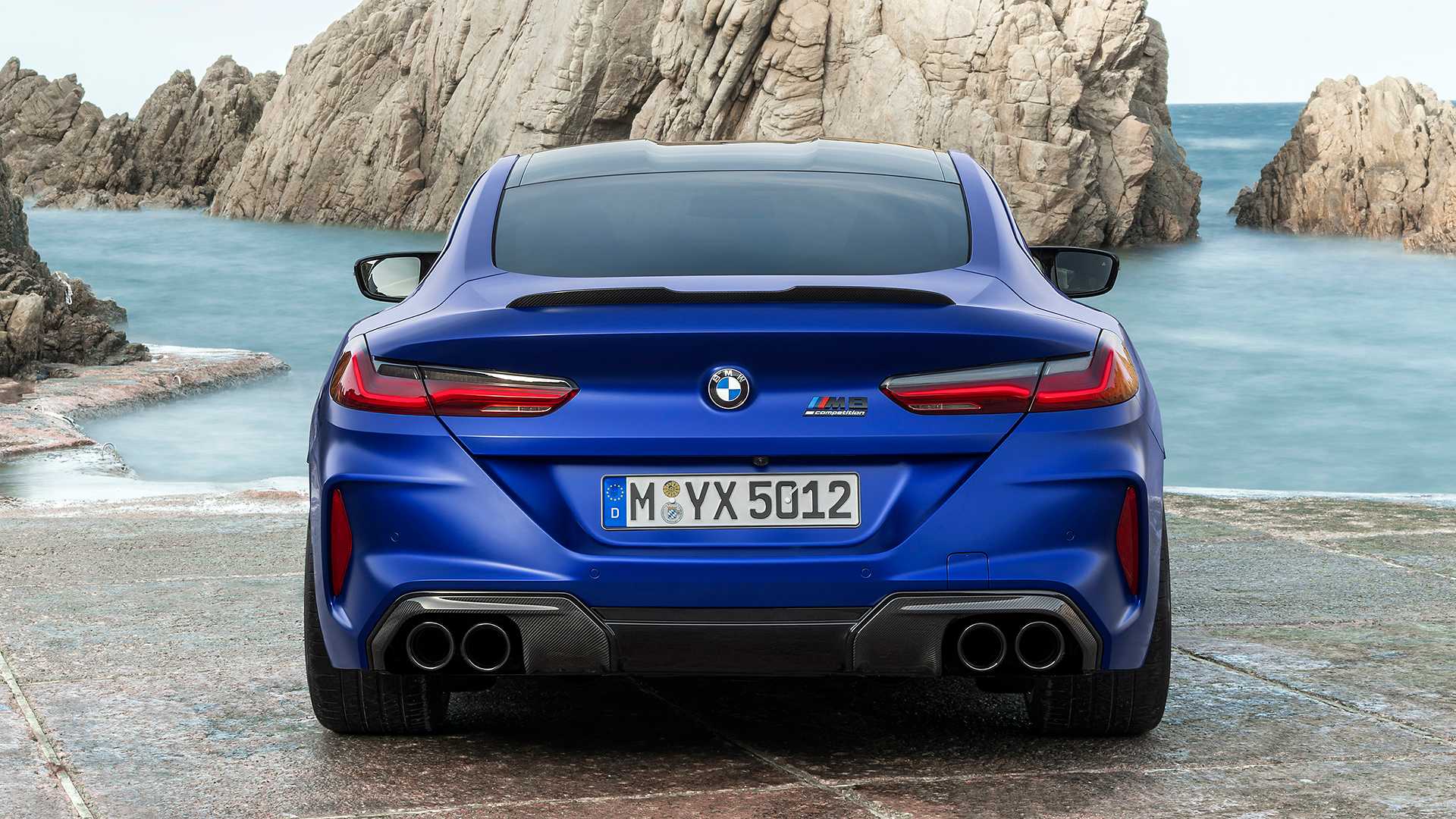2020 BMW M8 Competition Coupe Rear Wallpapers #261 of 305