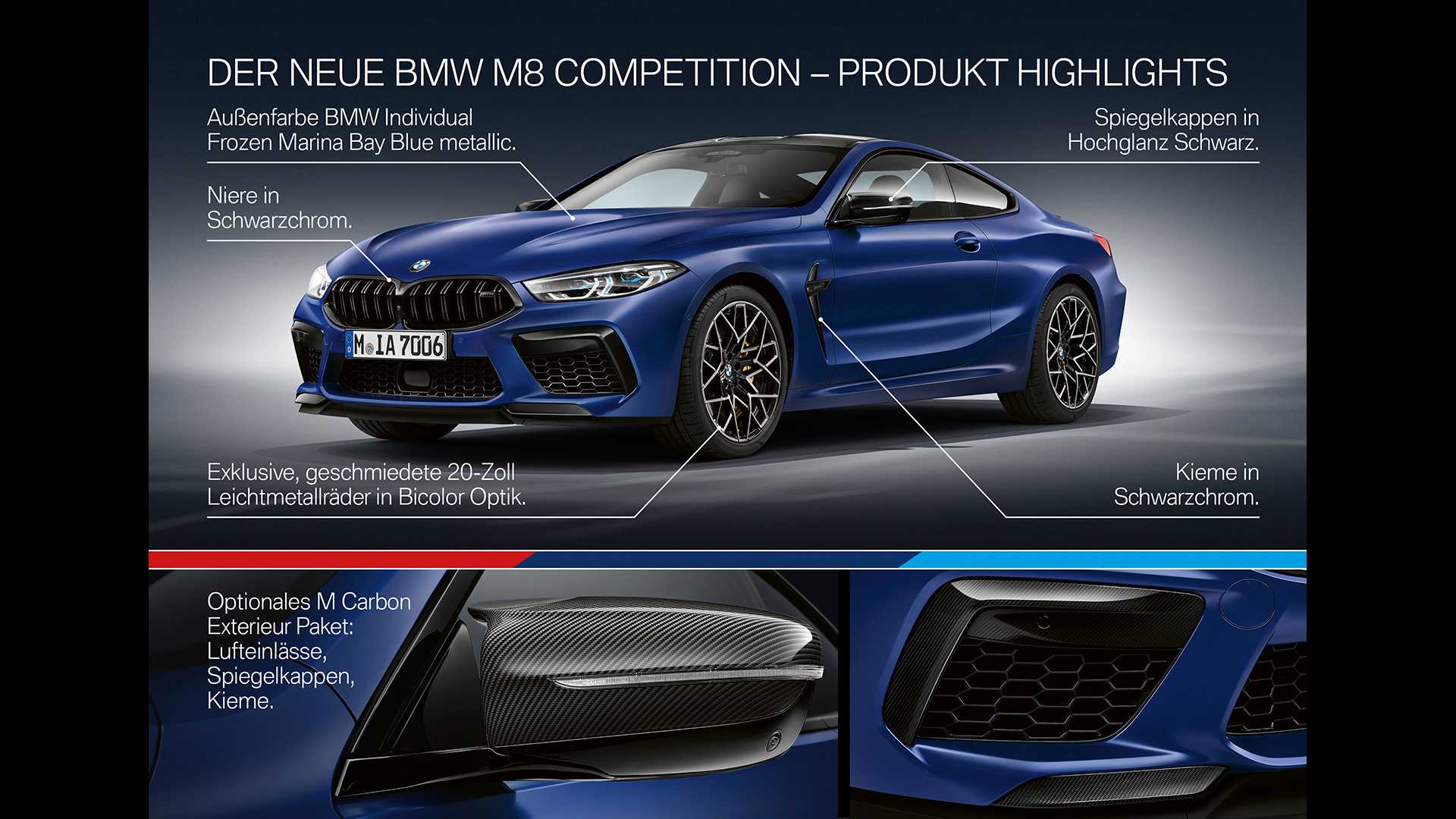 2020 BMW M8 Competition Coupe Technology Wallpapers #299 of 305