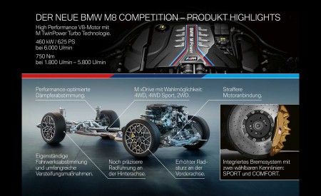 2020 BMW M8 Competition Coupe Technology Wallpapers 450x275 (298)