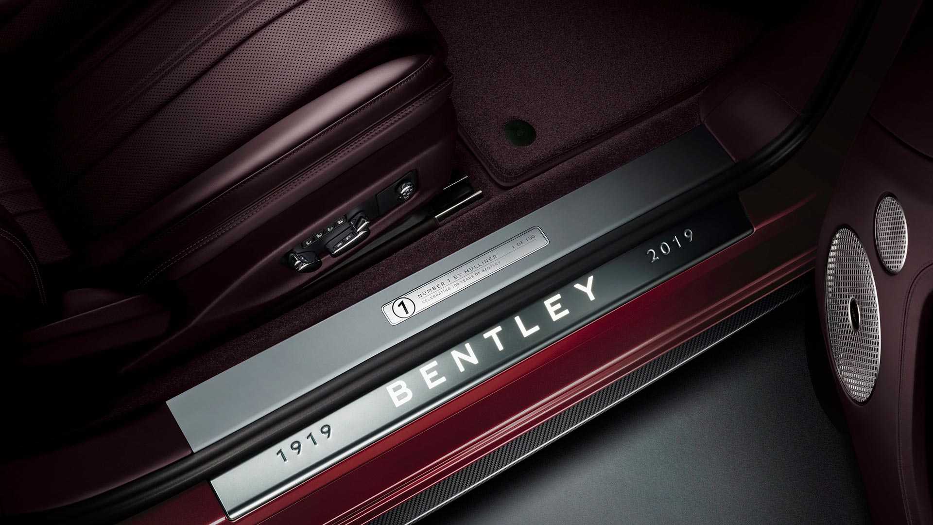 2020 Bentley Continental GT Convertible Number 1 Edition by Mulliner Door Sill Wallpapers #8 of 10