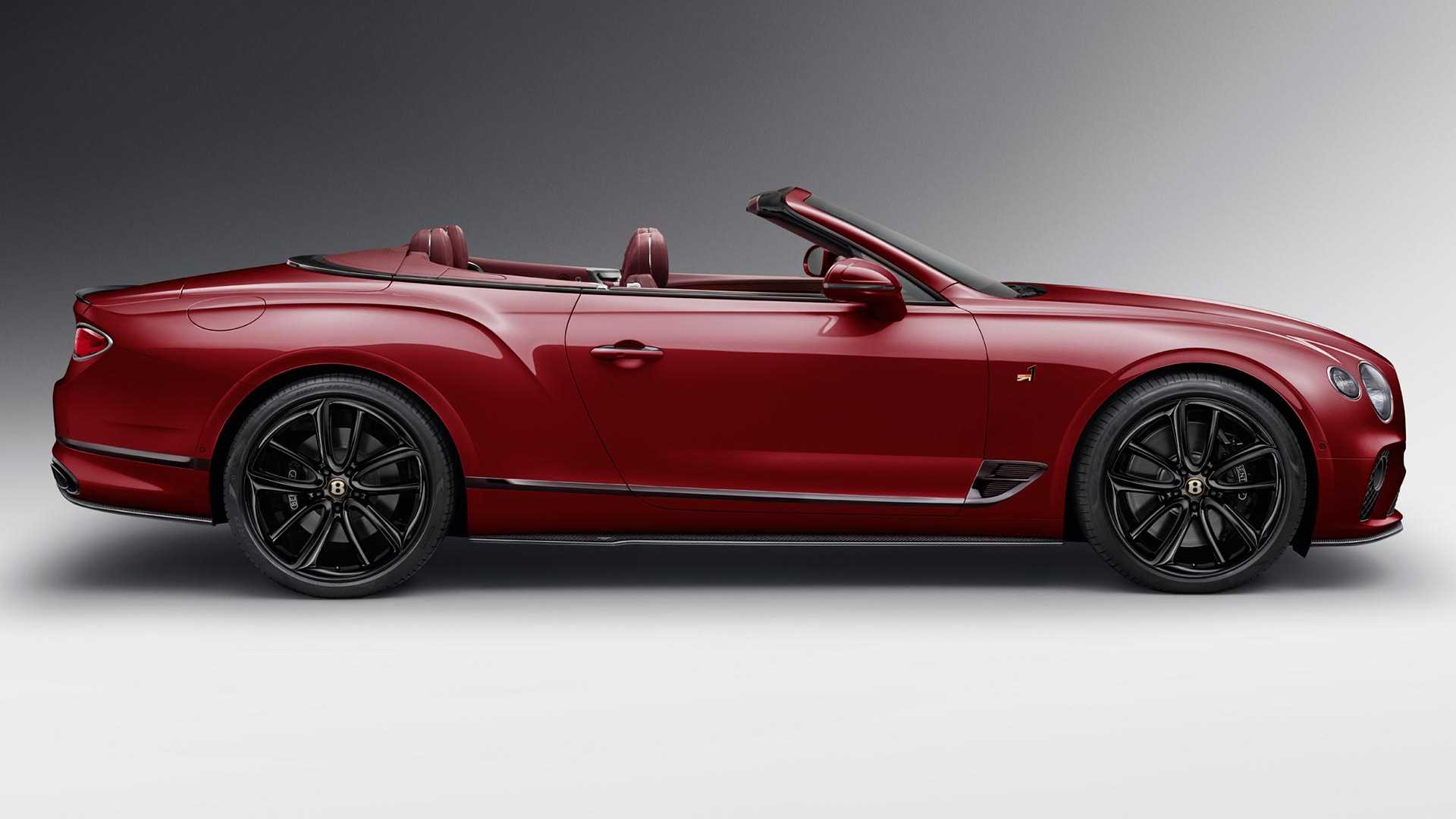 2020 Bentley Continental GT Convertible Number 1 Edition by Mulliner Side Wallpapers #3 of 10