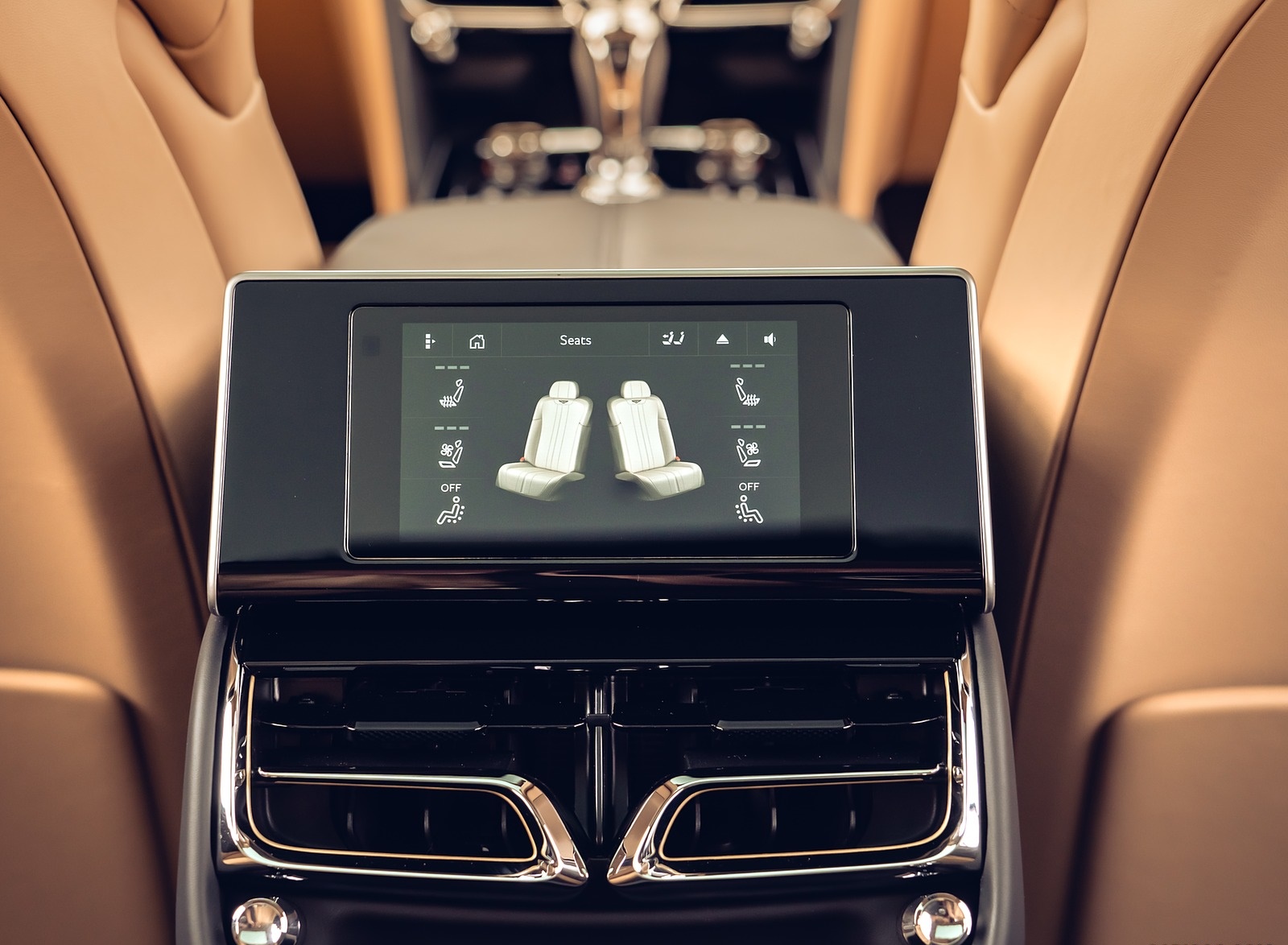 2020 Bentley Flying Spur (Color: Cricket Ball) Interior Detail Wallpapers #128 of 140