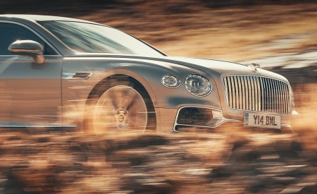 2020 Bentley Flying Spur (Color: Extreme Silver) Detail Wallpapers 450x275 (52)