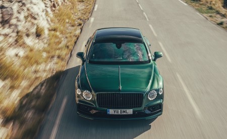 2020 Bentley Flying Spur (Color: Verdant) Front Wallpapers 450x275 (29)