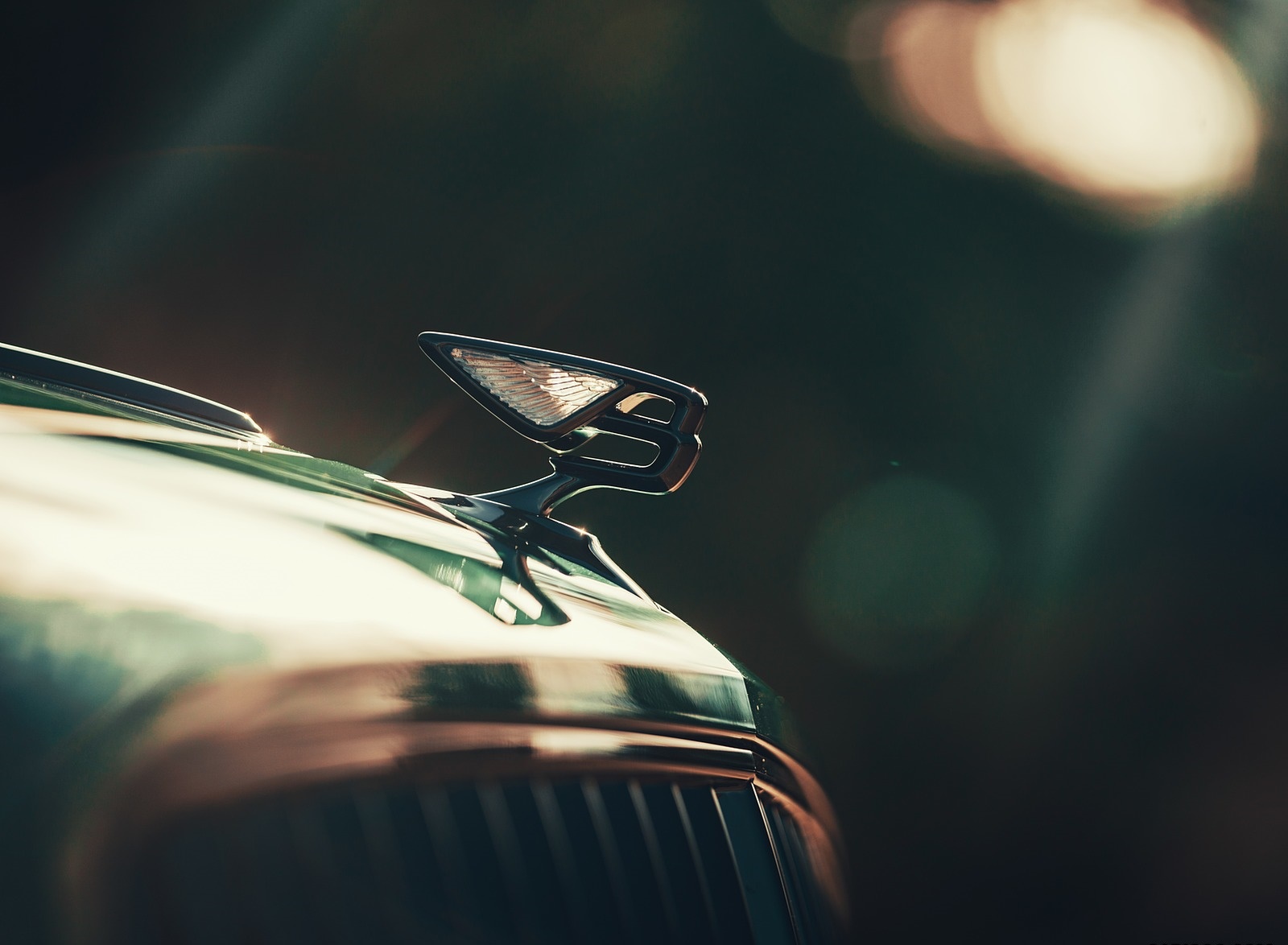 2020 Bentley Flying Spur (Color: Verdant) Hood Ornament Wallpapers #40 of 140