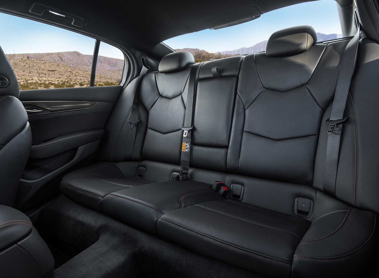 2020 Cadillac CT5-V Interior Rear Seats Wallpapers #15 of 24