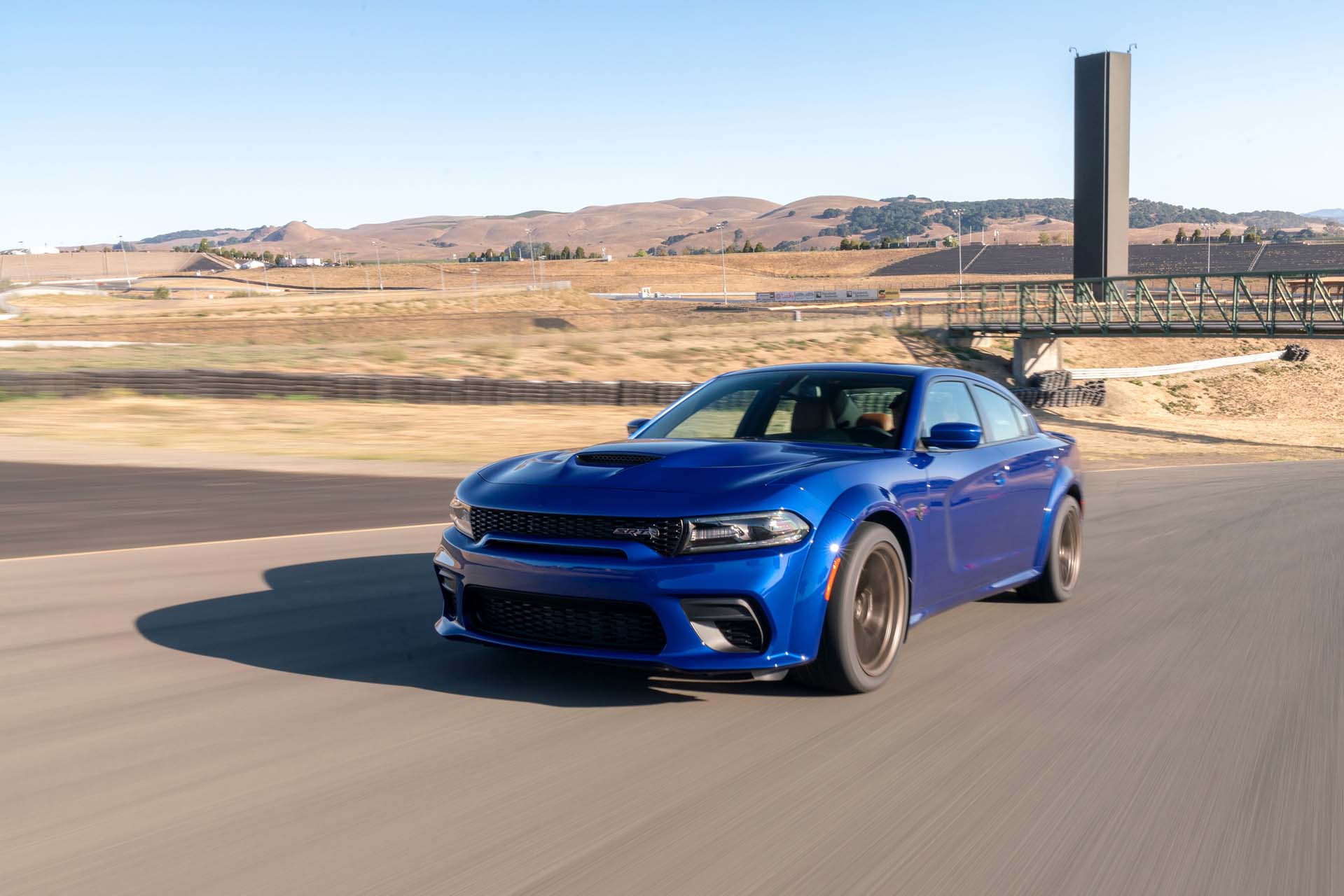 2020 Dodge Charger SRT Hellcat Widebody (Color: IndiGo Blue) Front Three-Quarter Wallpapers #26 of 183