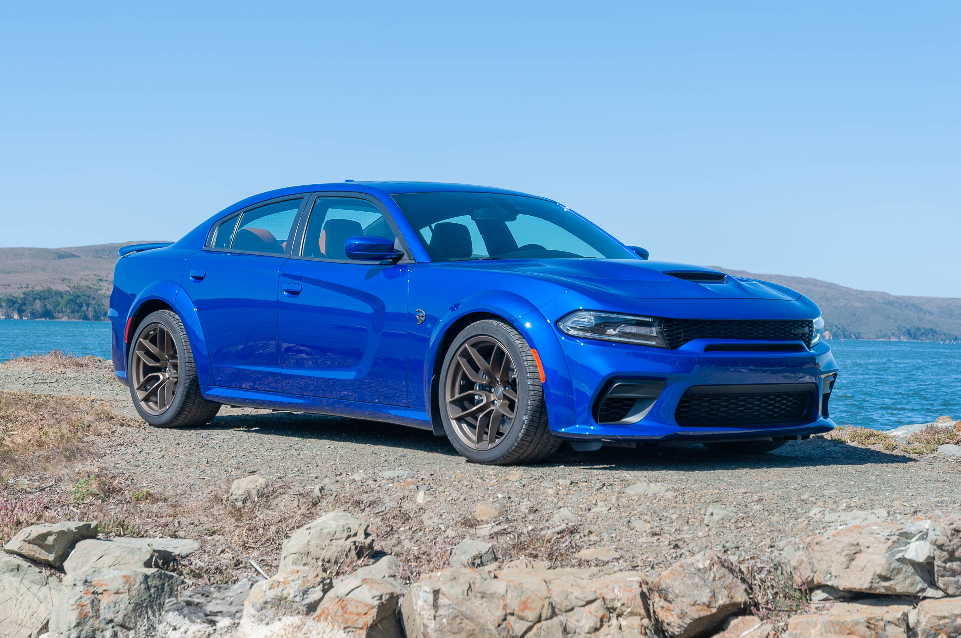 2020 Dodge Charger SRT Hellcat Widebody (Color: IndiGo Blue) Front Three-Quarter Wallpapers #57 of 183