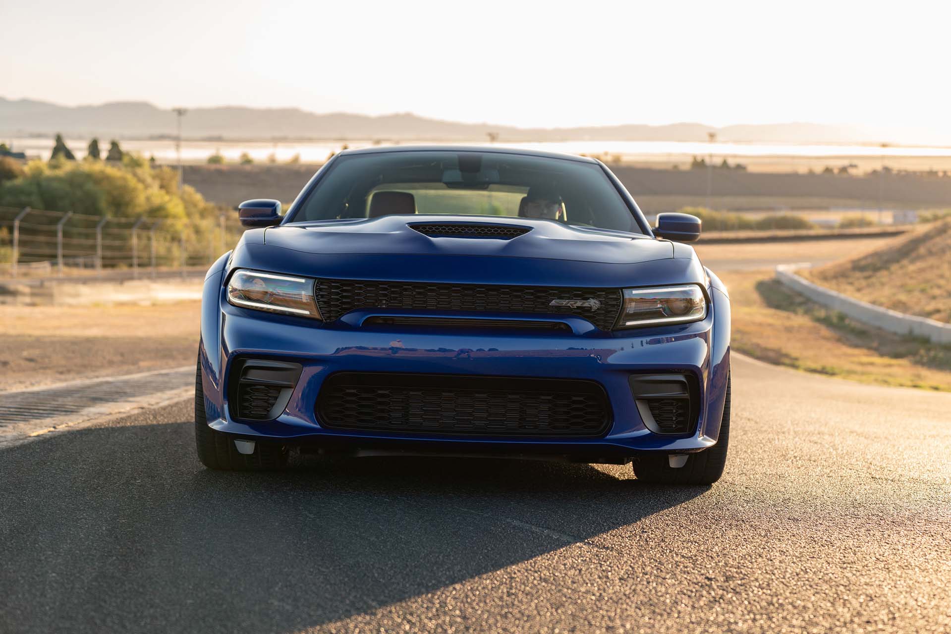 2020 Dodge Charger SRT Hellcat Widebody (Color: IndiGo Blue) Front Wallpapers #40 of 183