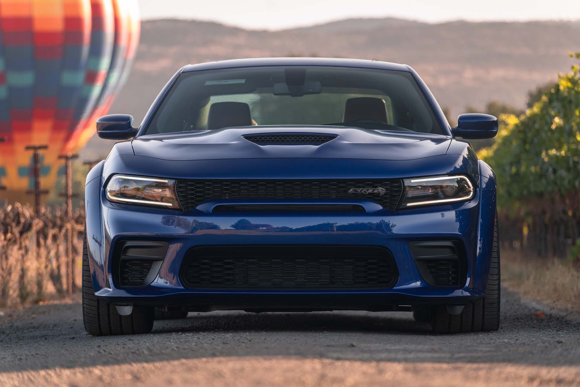 2020 Dodge Charger SRT Hellcat Widebody (Color: IndiGo Blue) Front Wallpapers #48 of 183