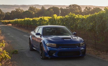 2020 Dodge Charger SRT Hellcat Widebody (Color: IndiGo Blue) Front Wallpapers 450x275 (49)