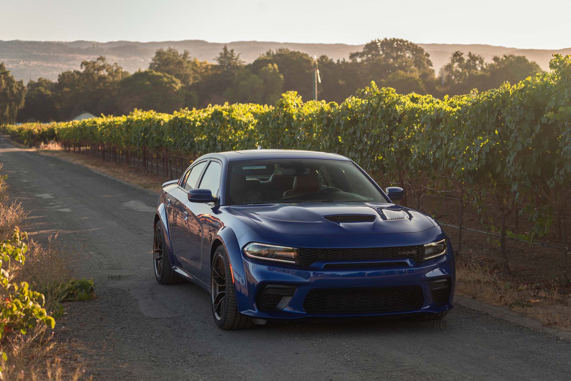 2020 Dodge Charger SRT Hellcat Widebody (Color: IndiGo Blue) Front Wallpapers #49 of 183