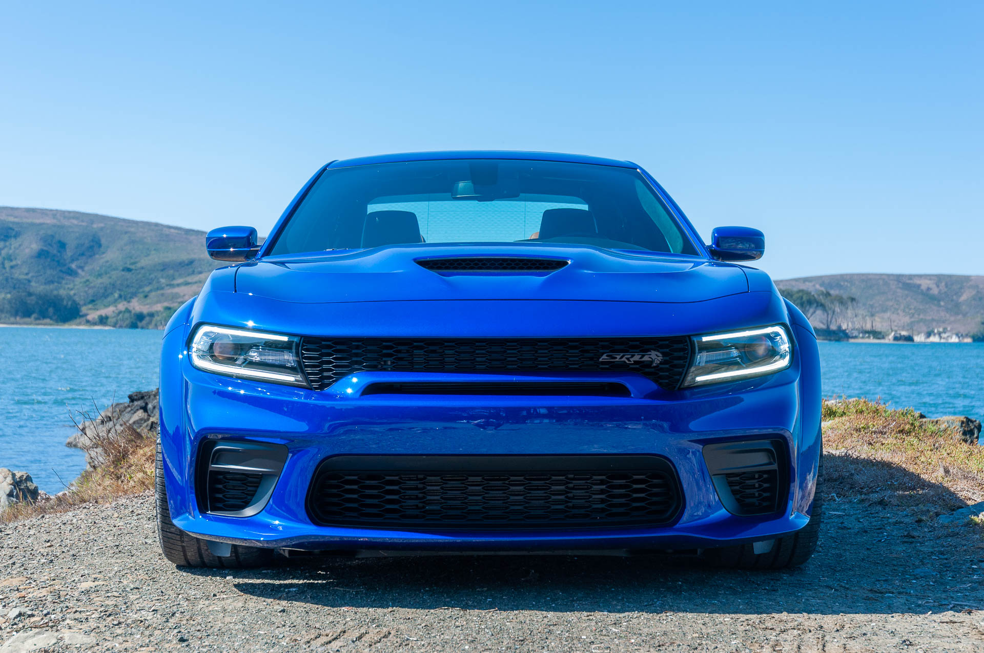 2020 Dodge Charger SRT Hellcat Widebody (Color: IndiGo Blue) Front Wallpapers #59 of 183