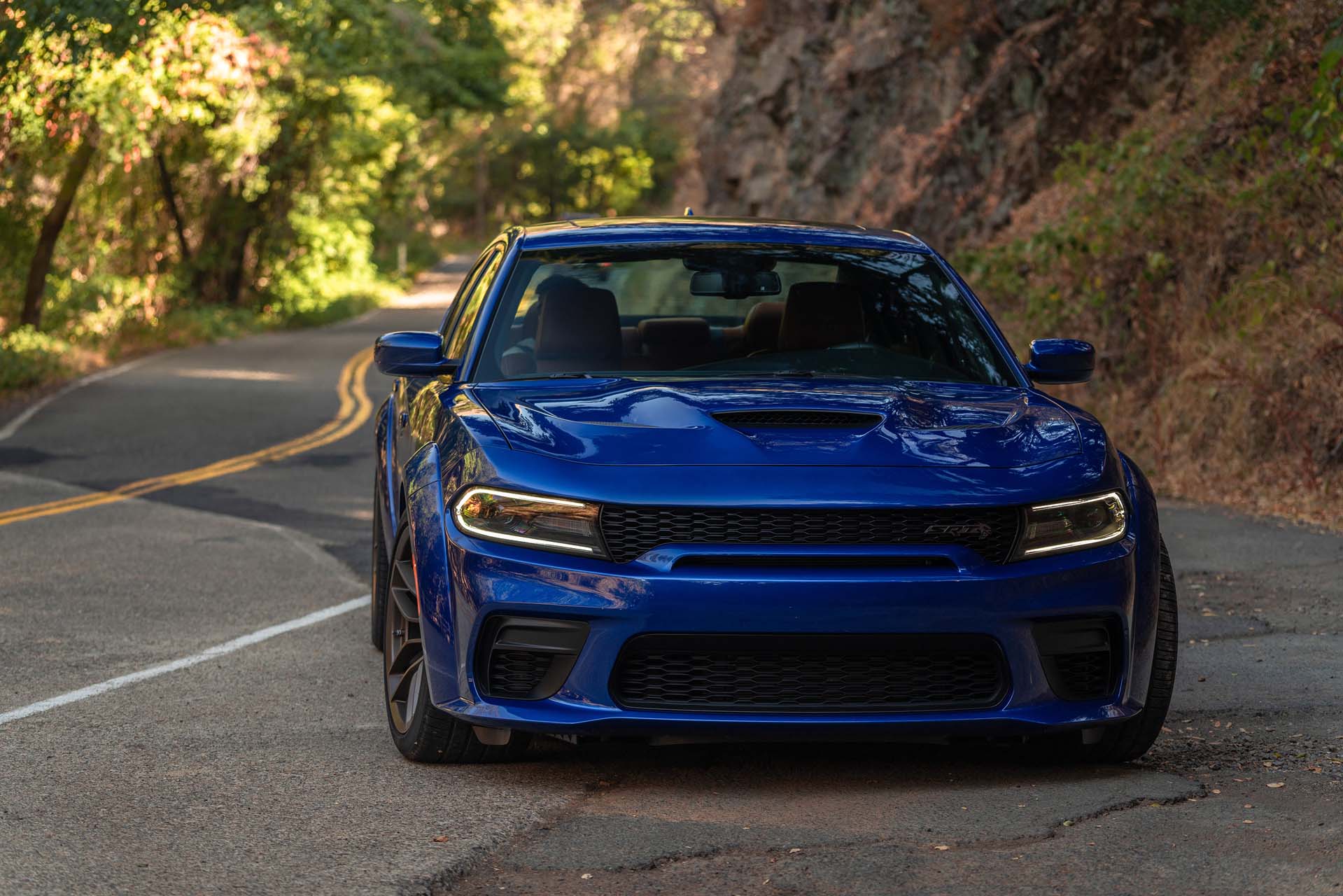 2020 Dodge Charger SRT Hellcat Widebody (Color: IndiGo Blue) Front Wallpapers #50 of 183
