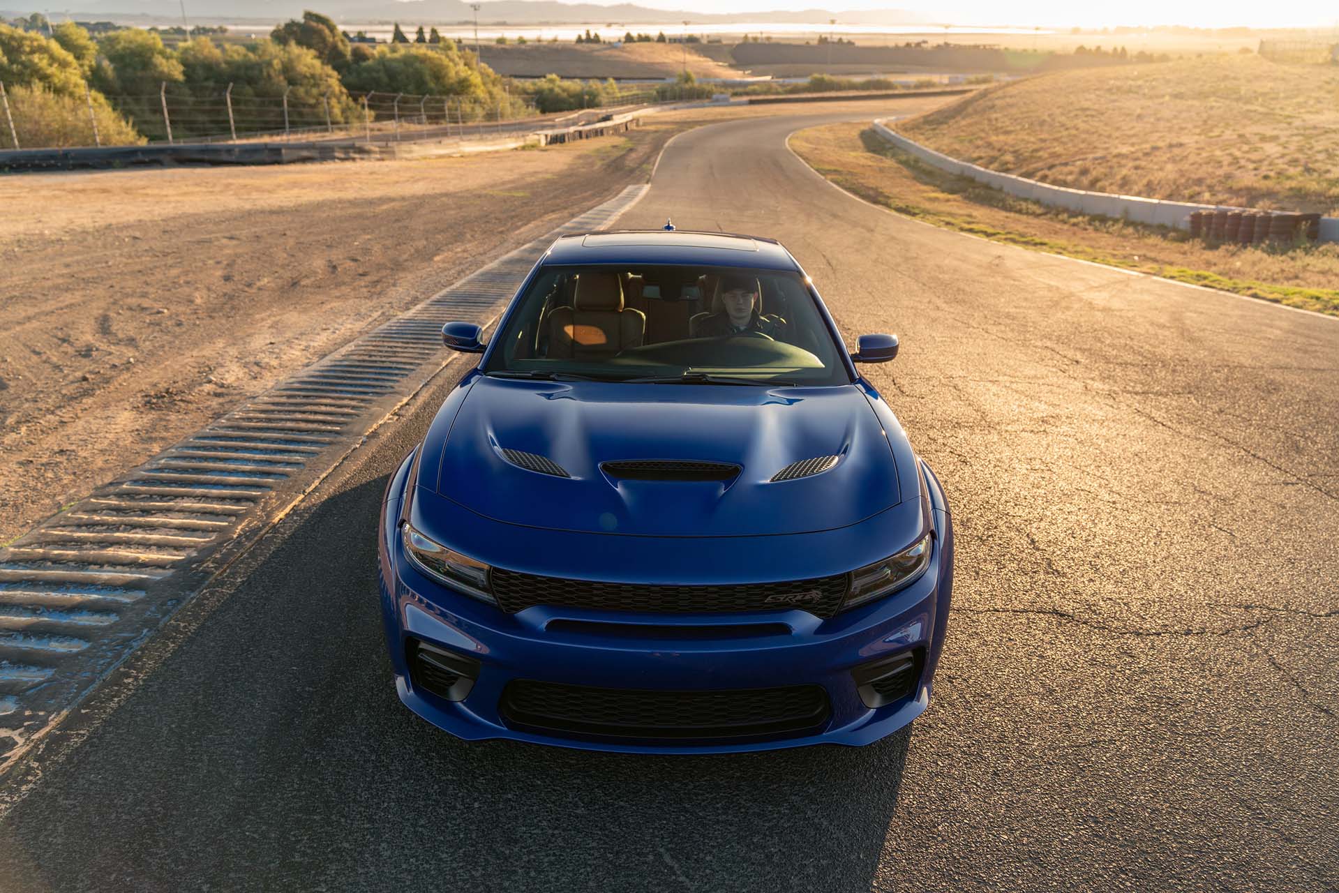 2020 Dodge Charger SRT Hellcat Widebody (Color: IndiGo Blue) Front Wallpapers #42 of 183