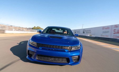 2020 Dodge Charger SRT Hellcat Widebody (Color: IndiGo Blue) Front Wallpapers 450x275 (33)