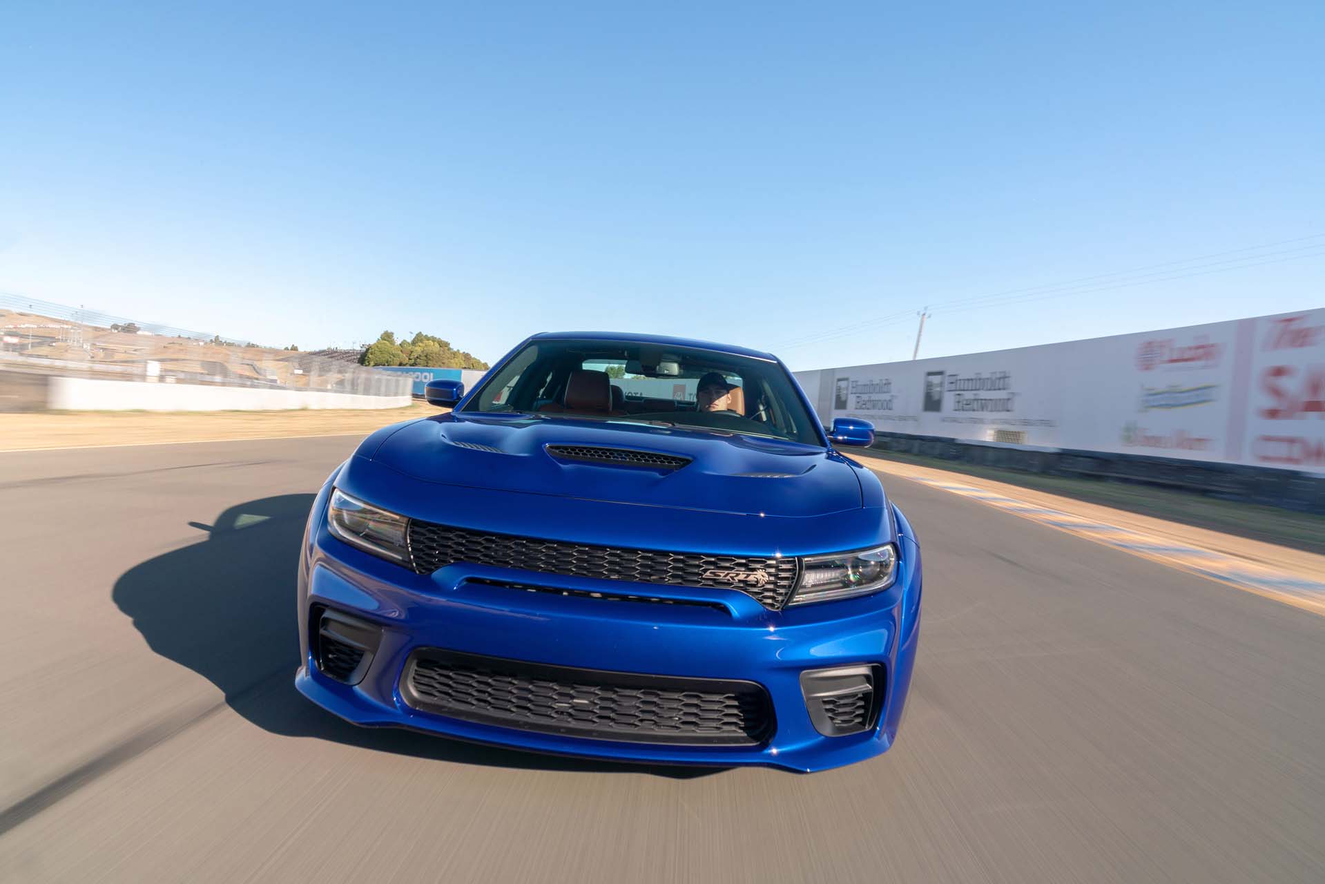 2020 Dodge Charger SRT Hellcat Widebody (Color: IndiGo Blue) Front Wallpapers #33 of 183