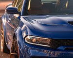 2020 Dodge Charger SRT Hellcat Widebody (Color: IndiGo Blue) Headlight Wallpapers 150x120