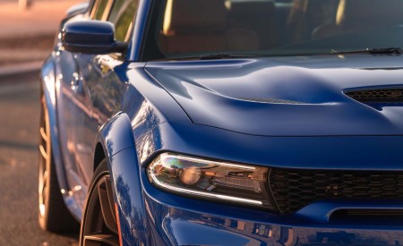 2020 Dodge Charger SRT Hellcat Widebody (Color: IndiGo Blue) Headlight Wallpapers 450x275 (68)