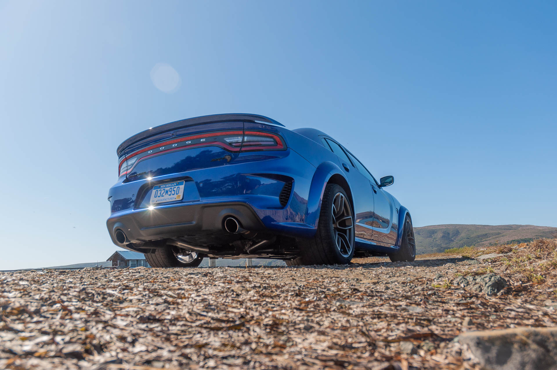 2020 Dodge Charger SRT Hellcat Widebody (Color: IndiGo Blue) Rear Three-Quarter Wallpapers #61 of 183