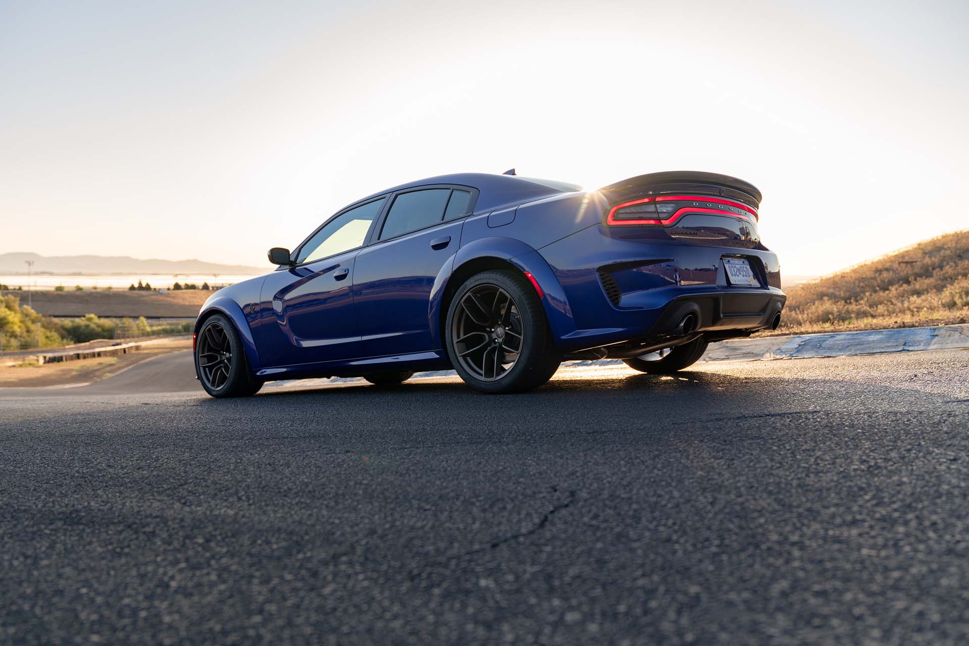 2020 Dodge Charger SRT Hellcat Widebody (Color: IndiGo Blue) Rear Three-Quarter Wallpapers #35 of 183