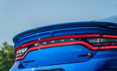 2020 Dodge Charger SRT Hellcat Widebody (Color: IndiGo Blue) Tail Light Wallpapers 450x275 (69)