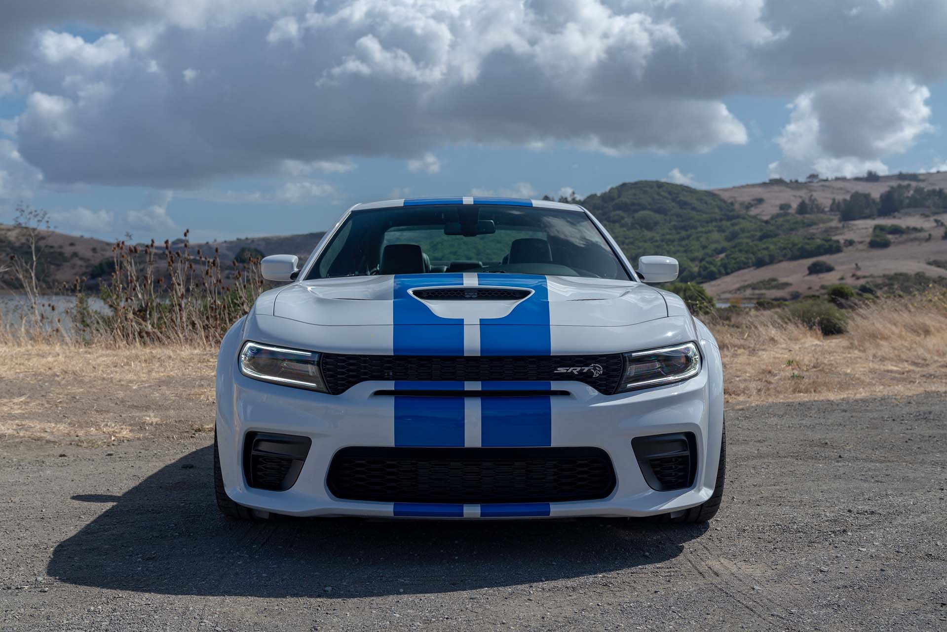 2020 Dodge Charger SRT Hellcat Widebody (Color: White Knuckle) Front Wallpapers #86 of 183