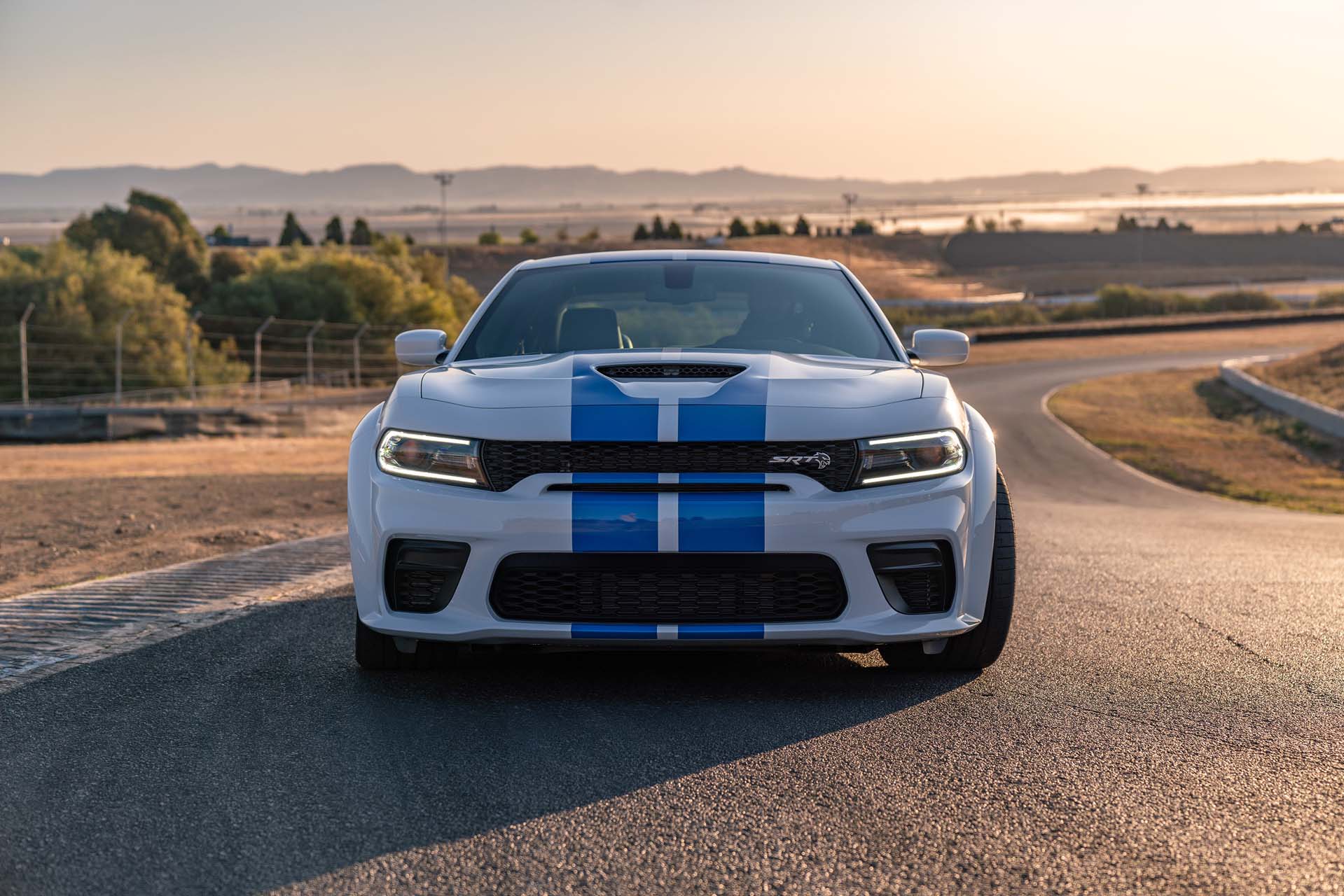 2020 Dodge Charger SRT Hellcat Widebody (Color: White Knuckle) Front Wallpapers #91 of 183