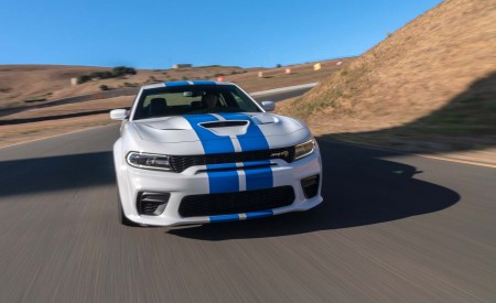 2020 Dodge Charger SRT Hellcat Widebody (Color: White Knuckle) Front Wallpapers 450x275 (74)