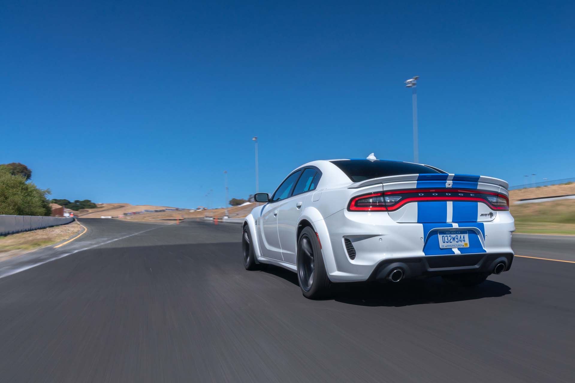 2020 Dodge Charger SRT Hellcat Widebody (Color: White Knuckle) Rear Three-Quarter Wallpapers #75 of 183