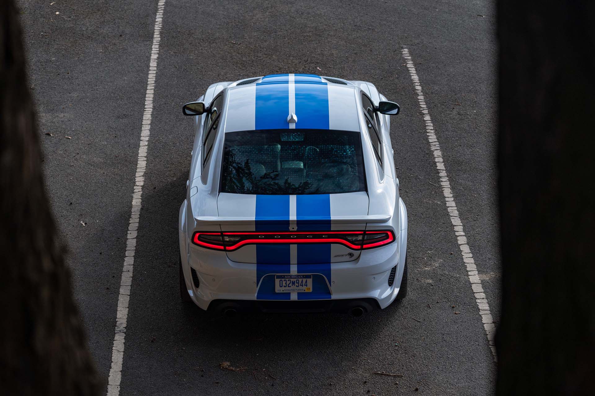 2020 Dodge Charger SRT Hellcat Widebody (Color: White Knuckle) Top Wallpapers #79 of 183