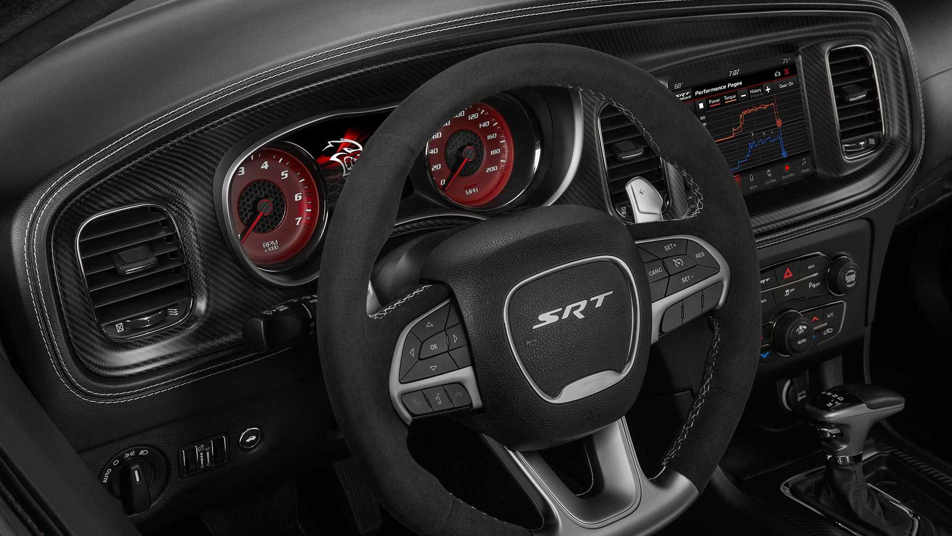 2020 Dodge Charger SRT Hellcat Widebody Interior Wallpapers #179 of 183