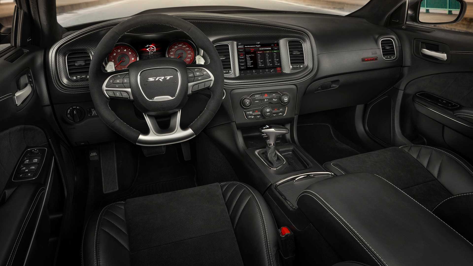 2020 Dodge Charger SRT Hellcat Widebody Interior Wallpapers #97 of 183