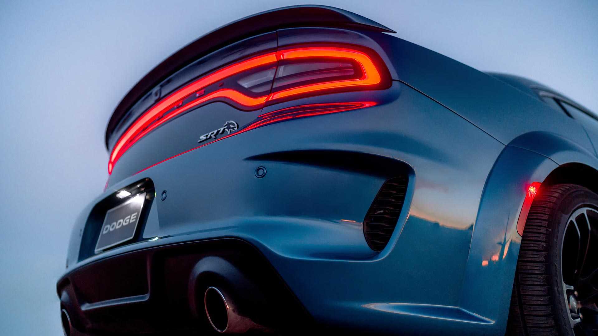 2020 Dodge Charger SRT Hellcat Widebody Tail Light Wallpapers (154