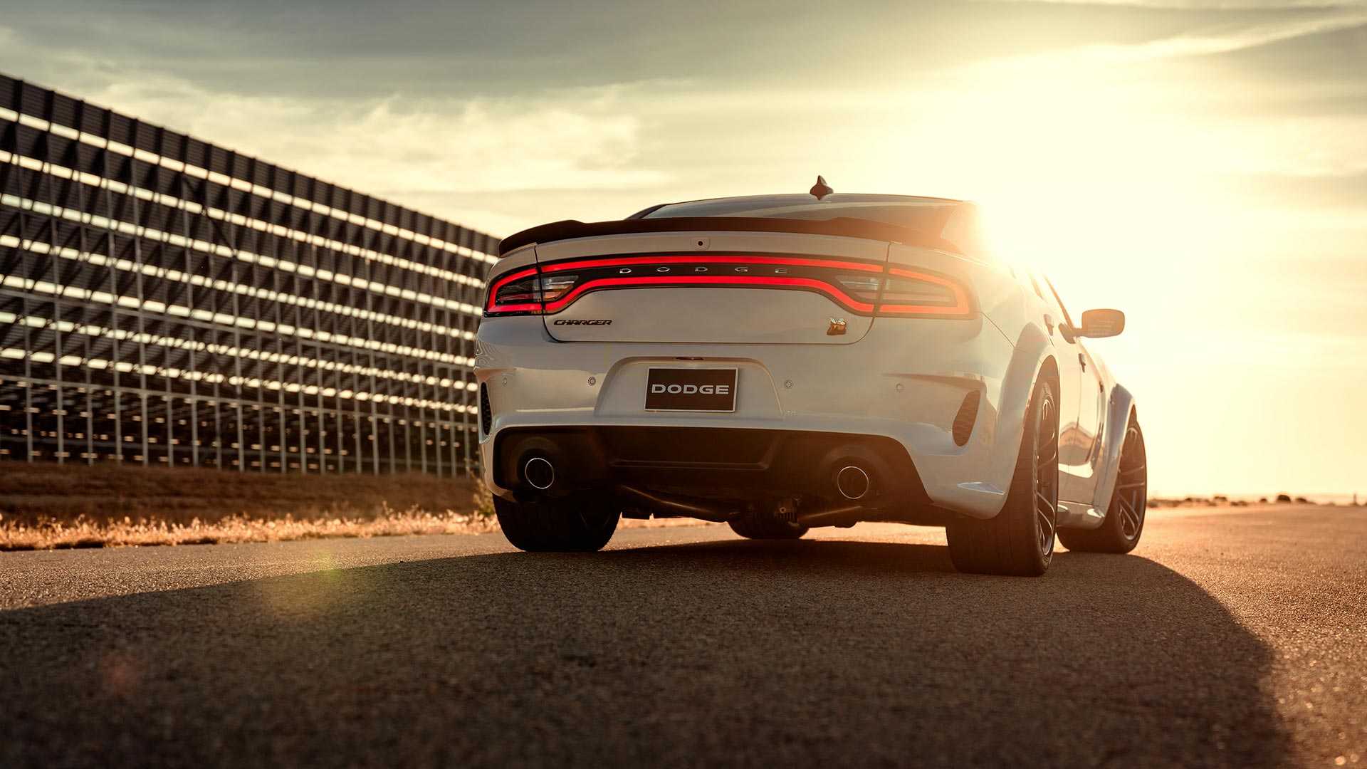 2020 Dodge Charger Scat Pack Widebody Rear Wallpapers #22 of 67