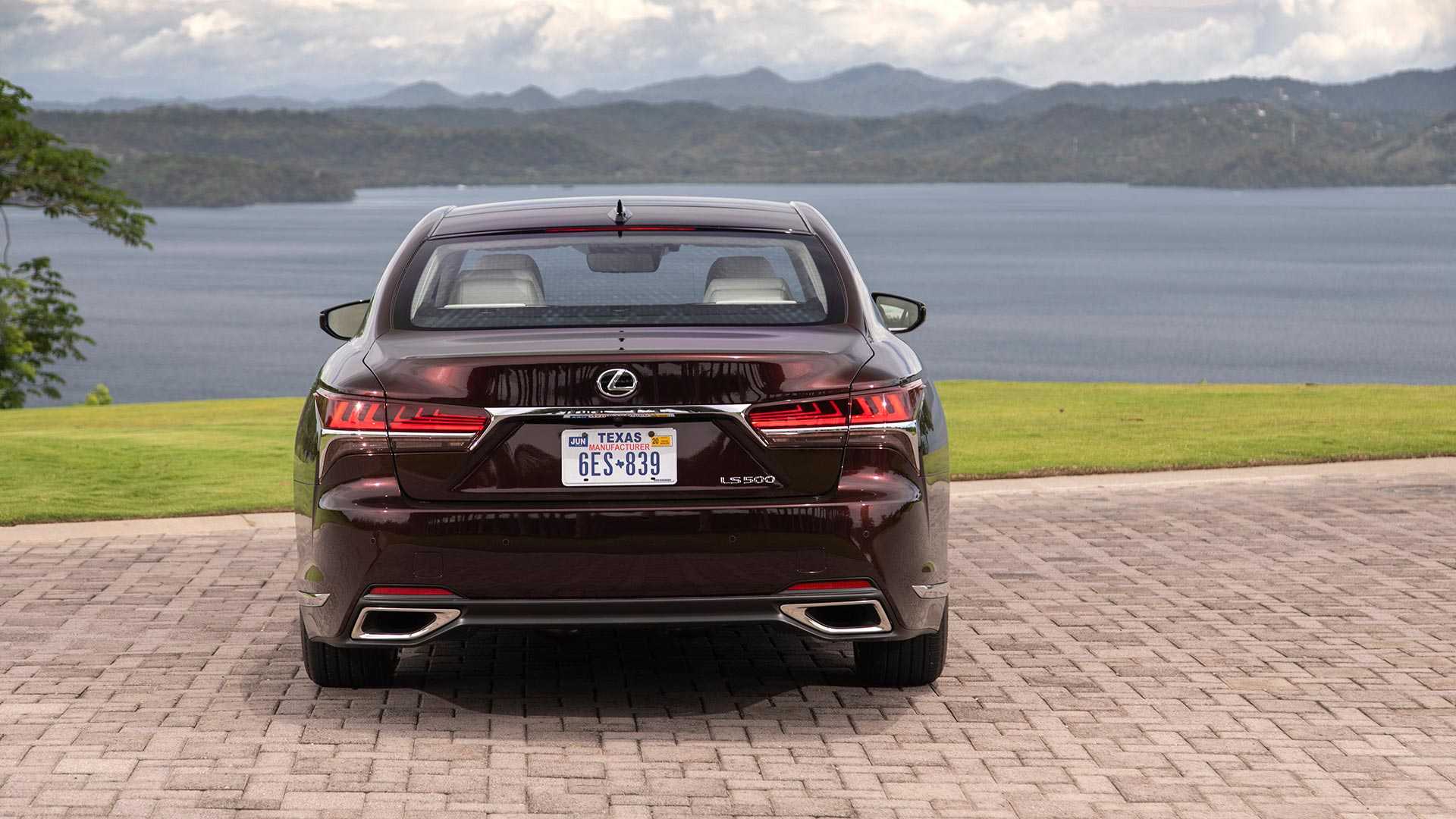 2020 Lexus LS 500 Inspiration Series Rear Wallpapers (5)