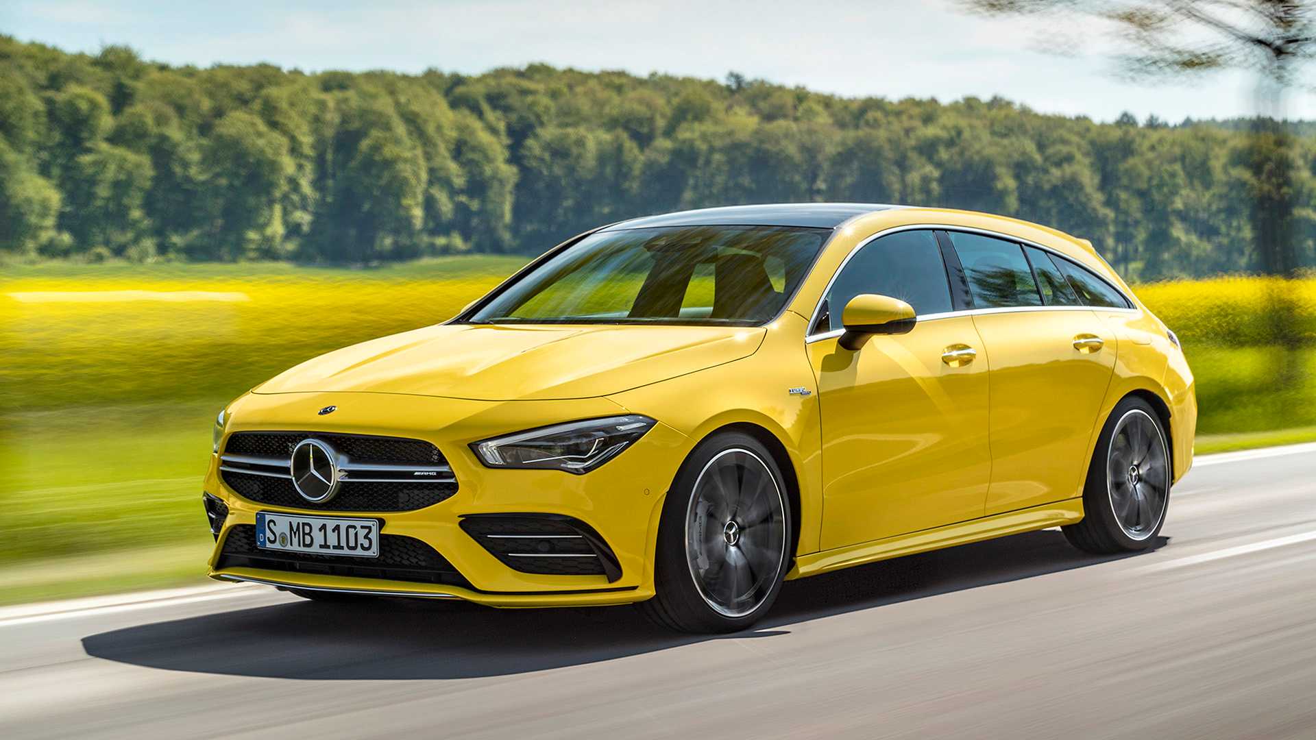 2020 Mercedes-AMG CLA 35 4MATIC Shooting Brake Front Three-Quarter Wallpapers (2)