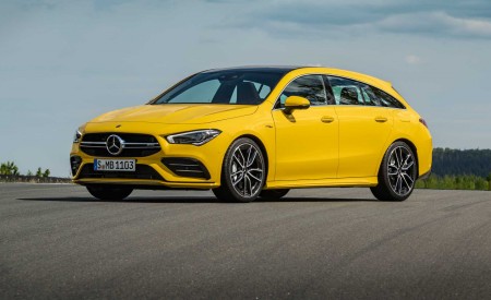 2020 Mercedes-AMG CLA 35 4MATIC Shooting Brake Front Three-Quarter Wallpapers 450x275 (12)