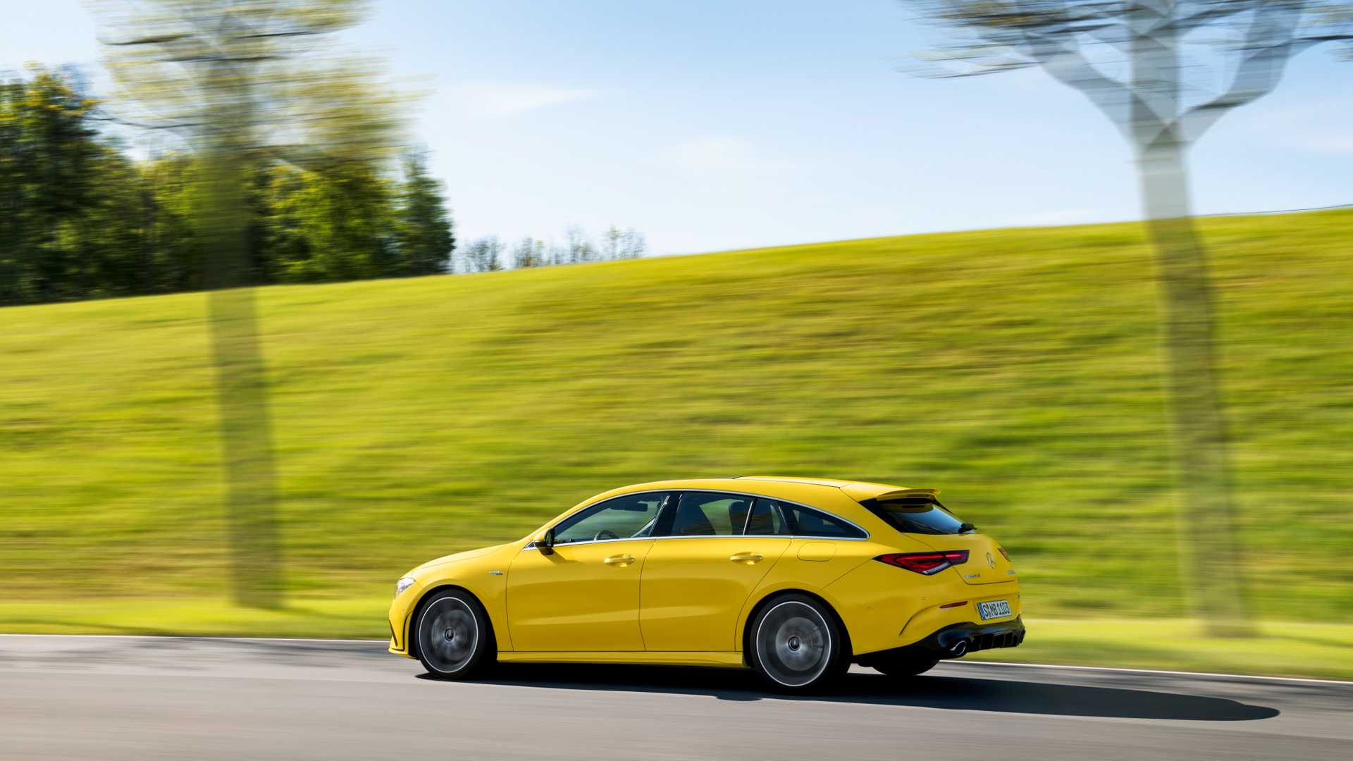 2020 Mercedes-AMG CLA 35 4MATIC Shooting Brake Rear Three-Quarter Wallpapers #6 of 21