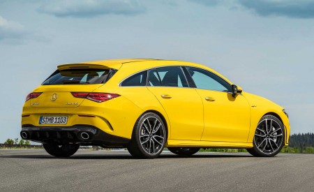 2020 Mercedes-AMG CLA 35 4MATIC Shooting Brake Rear Three-Quarter Wallpapers 450x275 (14)