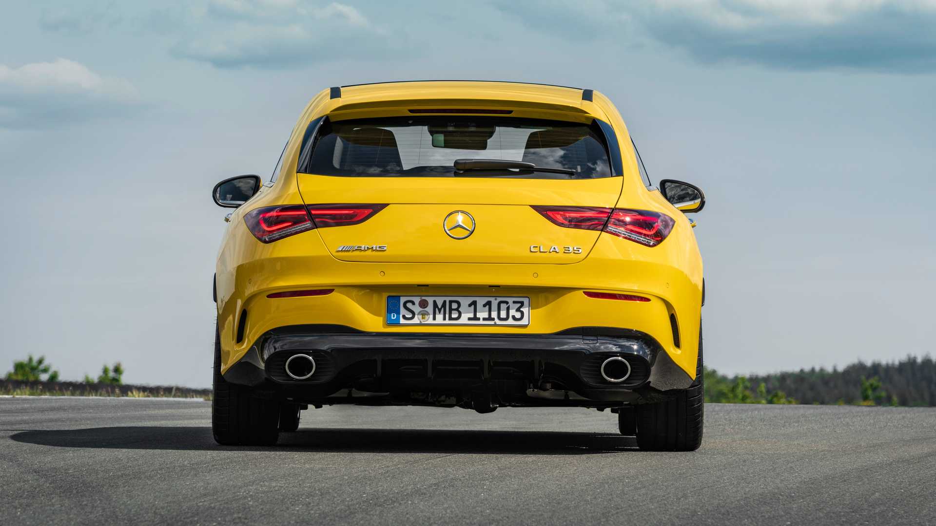 2020 Mercedes-AMG CLA 35 4MATIC Shooting Brake Rear Wallpapers #15 of 21