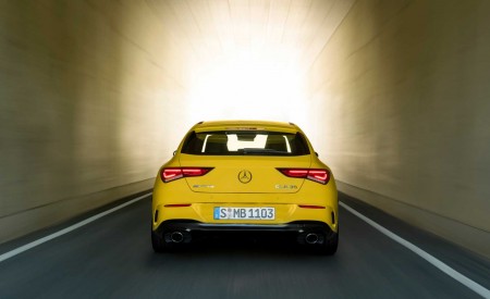 2020 Mercedes-AMG CLA 35 4MATIC Shooting Brake Rear Wallpapers 450x275 (8)