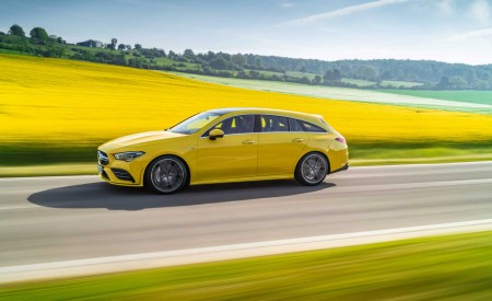 2020 Mercedes-AMG CLA 35 4MATIC Shooting Brake Side Wallpapers 450x275 (10)