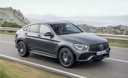 2020 Mercedes-AMG GLC 43 4MATIC Coupe Front Three-Quarter Wallpapers 450x275 (3)