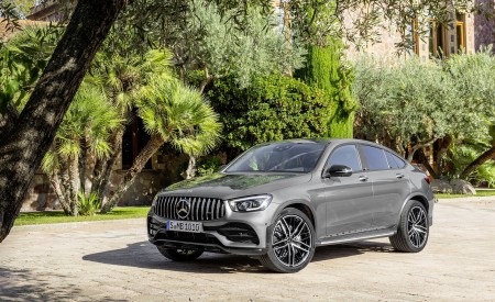 2020 Mercedes-AMG GLC 43 4MATIC Coupe Front Three-Quarter Wallpapers 450x275 (13)