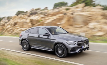 2020 Mercedes-AMG GLC 43 4MATIC Coupe Front Three-Quarter Wallpapers 450x275 (4)